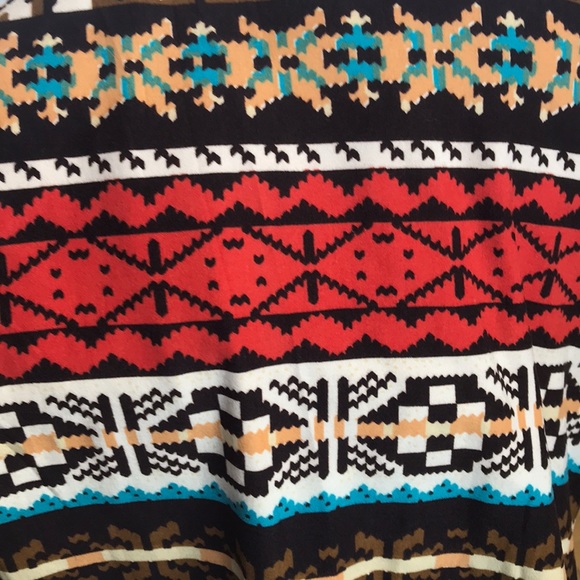 Aztec Print Legging Plus-size - Picture 3 of 3